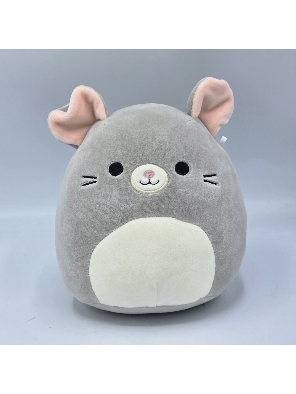 Squishmallows 8" Misty the Gray Mouse Kellytoy 2019 Plush Stuffie